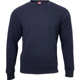 FWRD Basic Crew Neck Sweater Navy Front